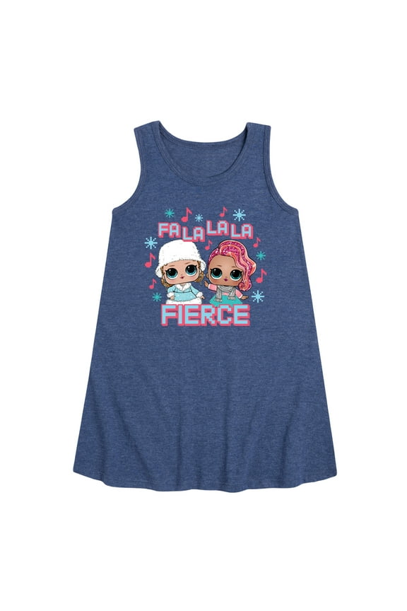 Lol Surprise! - Fa La La La Fierce - Toddler & Youth Girls A-line Dress