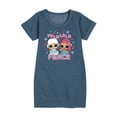 thumbnail image 1 of Lol Surprise! - Fa La La La Fierce - Toddler & Youth Girls Fleece Dress, 1 of 5