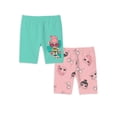 thumbnail image 1 of Lol Surprise Girls Bike Shorts, 2-Pack, Sizes 4-16, 1 of 3