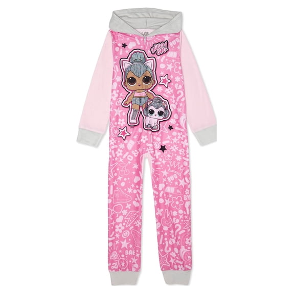 Lol Surprise! Hooded Blanket Sleeper, Sizes 4-10