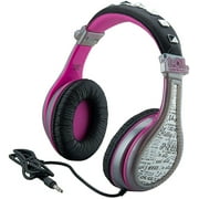 eKids LOL Surprise Wired Headphones for Kids, Tangle Free Stereo Headphones with Parental Volume Control