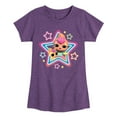 thumbnail image 1 of Lol Surprise! - Kitty Stars - Toddler & Youth Girls Short Sleeve Graphic T-Shirt, 1 of 5