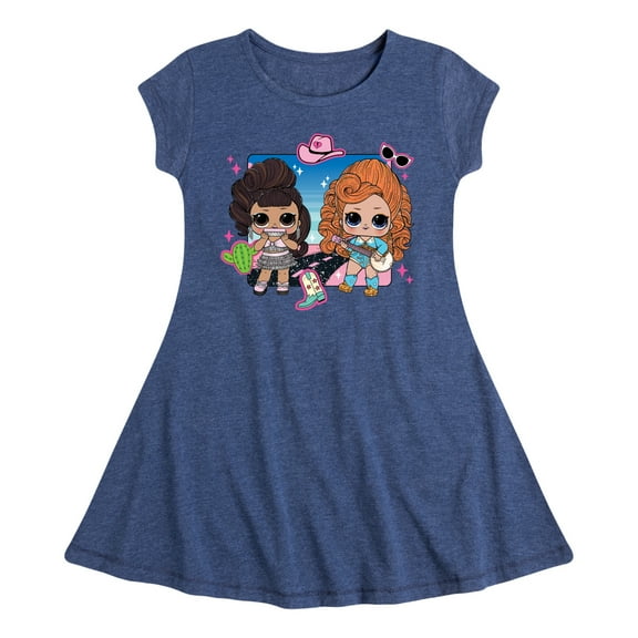 Lol Surprise! - Nashville And Bluegrass Queen - Toddler & Youth Girls Fit & Flare Dress