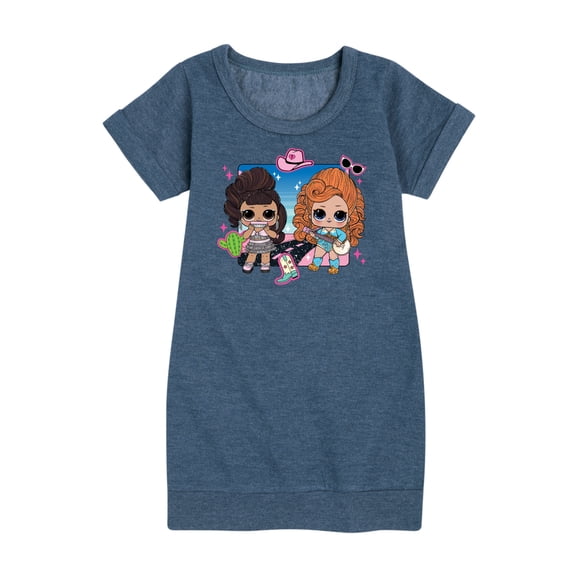 Lol Surprise! - Nashville And Bluegrass Queen - Toddler & Youth Girls Fleece Dress