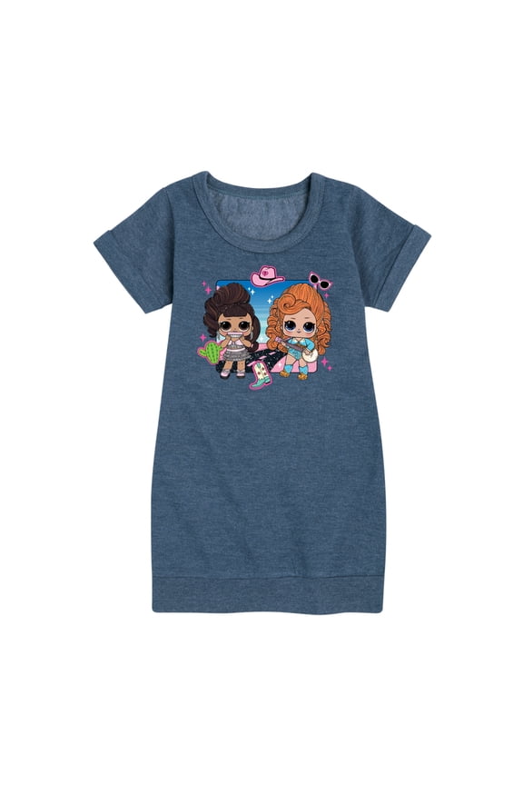 Lol Surprise! - Nashville And Bluegrass Queen - Toddler & Youth Girls Fleece Dress