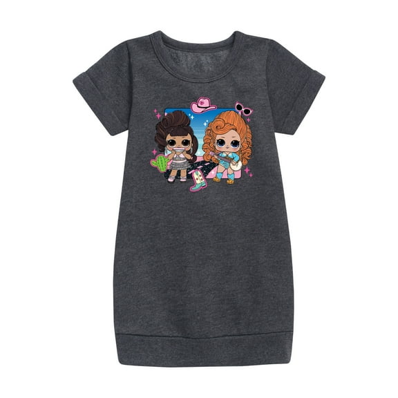 Lol Surprise! - Nashville And Bluegrass Queen - Toddler & Youth Girls Fleece Dress