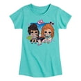 thumbnail image 1 of Lol Surprise! - Nashville And Bluegrass Queen - Toddler & Youth Girls Short Sleeve Graphic T-Shirt, 1 of 5