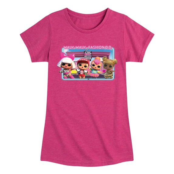 Lol Surprise! - Postcard - Toddler & Youth Girls Short Sleeve Graphic T-Shirt