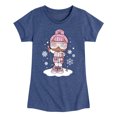 thumbnail image 1 of Lol Surprise! - Snowbunny And Snowflakes - Toddler & Youth Girls Short Sleeve Graphic T-Shirt, 1 of 5