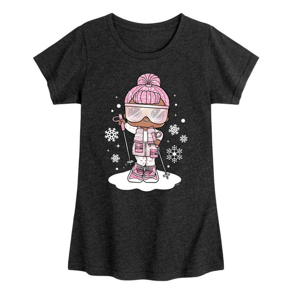 Lol Surprise! - Snowbunny And Snowflakes - Toddler & Youth Girls Short Sleeve Graphic T-Shirt