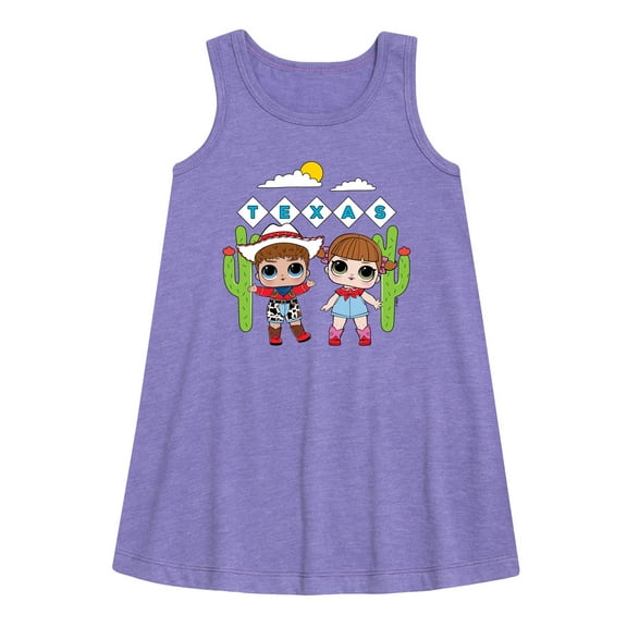 Lol Surprise! - Texas - Toddler & Youth Girls A-line Dress
