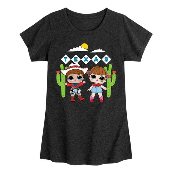 Lol Surprise! - Texas - Toddler & Youth Girls Short Sleeve Graphic T-Shirt
