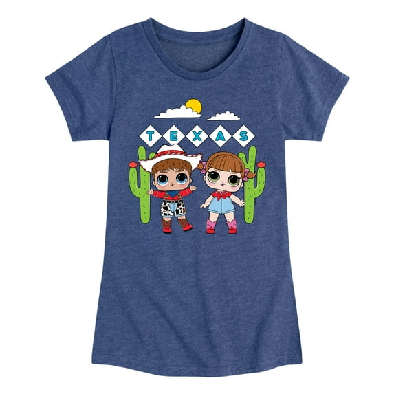 Lol Surprise! - Texas - Toddler & Youth Girls Short Sleeve Graphic T-Shirt