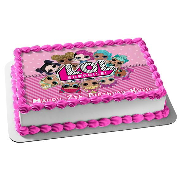 Lol Surprise Troublemaker Dusk Splash Queen Bee Birthday Edible Cake Topper, by A Birthday Place