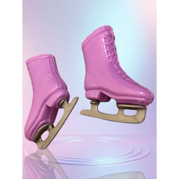 Lol Surprise doll OMG Bartz ICE SKATES Purple with Silver Blade 1990s Shoes