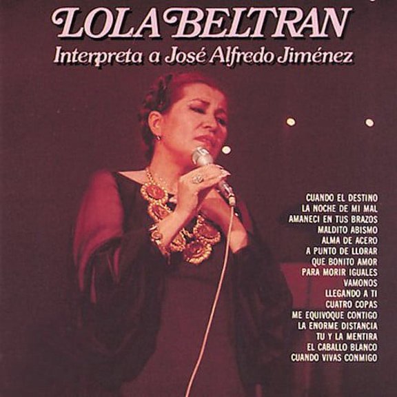 Lola Beltr N - Interpreta a Jose Alfredo Jimenez - Music & Performance - CD