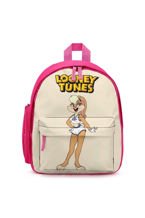 Lola Bunny Cute Cartoon backpack travel bag adjustable shoulder straps One size