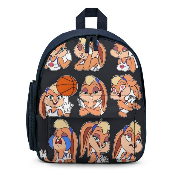 Lola Bunny Cute Cartoon backpack travel bag adjustable shoulder straps One size