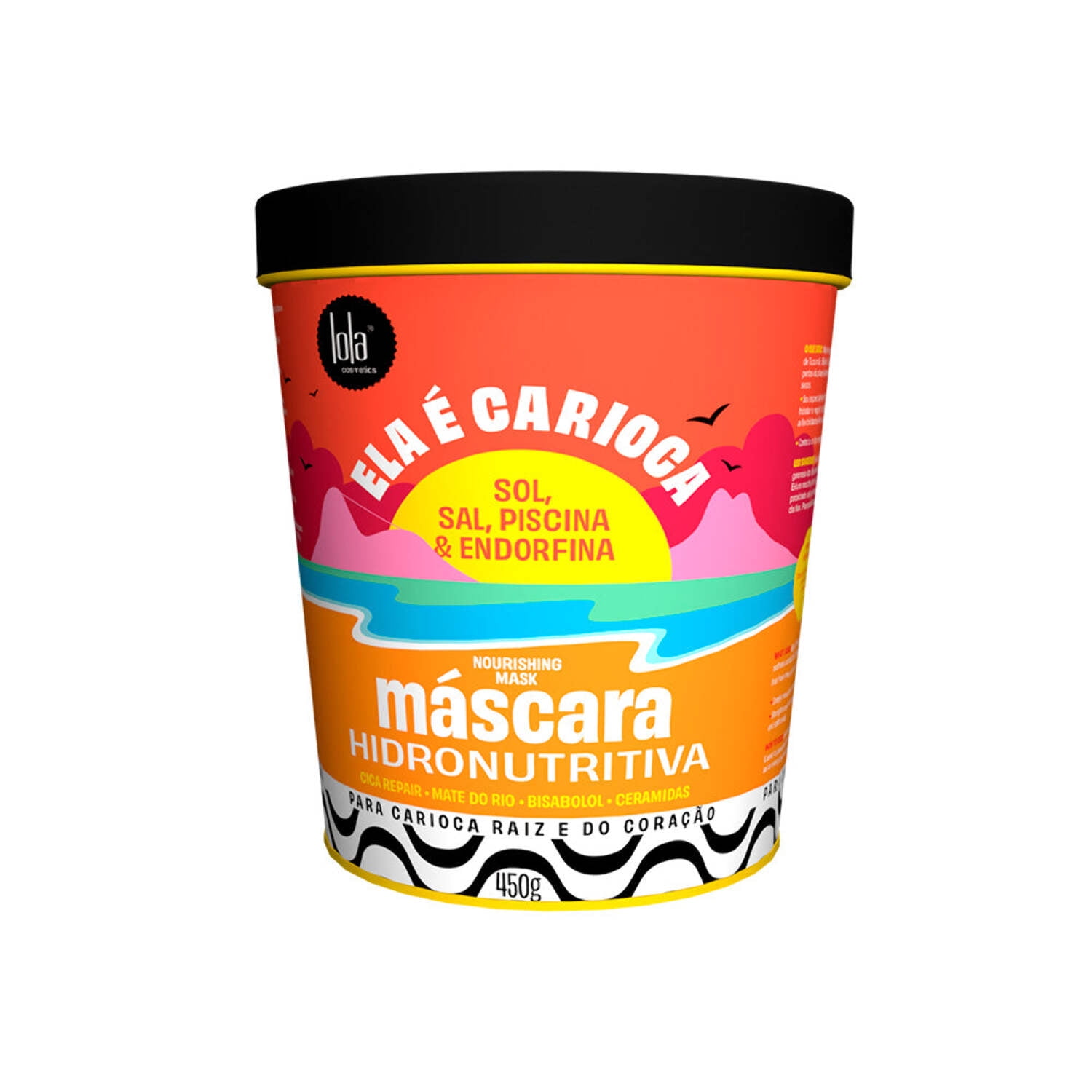Lola Cosmetics - Ela é Carioca Hydronutritive Mask 450g(15.80Oz) - Nutrition and Deep Moisturizing - Walmart.com lola-cosmetics-ela-carioca-hydronutritive-mask-450g-15-80oz-nutrition-and-deep-moisturizing-walmart-com