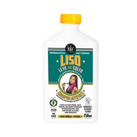Lola Cosmetics Liso, Leve and Solto - Shampoo 250ml/8.45fl.oz