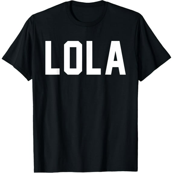 Lola Filipino Grandmother Philippines Tagalog T-Shirt men and women can wear, black, white, gifts