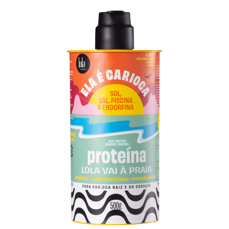 Lola from Rio - Linha Ela eh Carioca - Proteina Capilar 500 Gr - (She is from Rio Collection - Hair Protein Net 17.64 Oz)