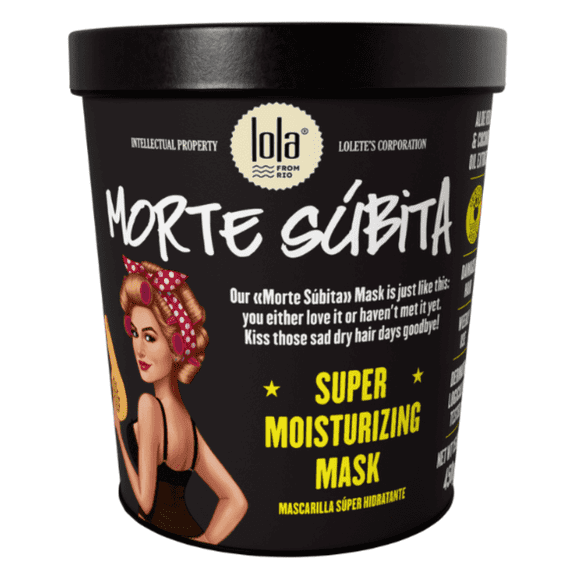 Lola From Rio Morte Sbita Intensive Treatment Hair Mask Deep Conditioner for Women, 15.87 oz