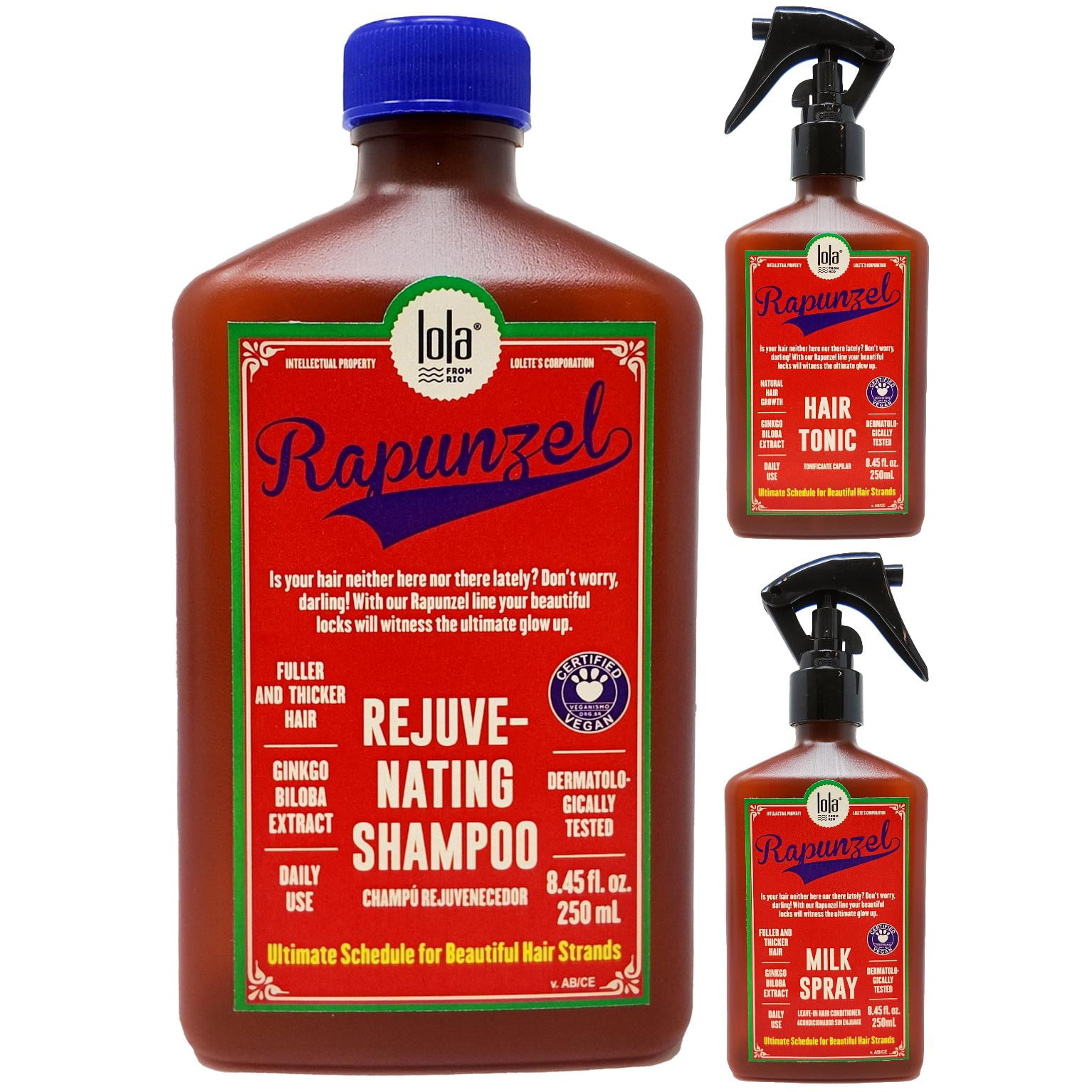 Lola From Rio Rapunzel 3-Step Hair Routine