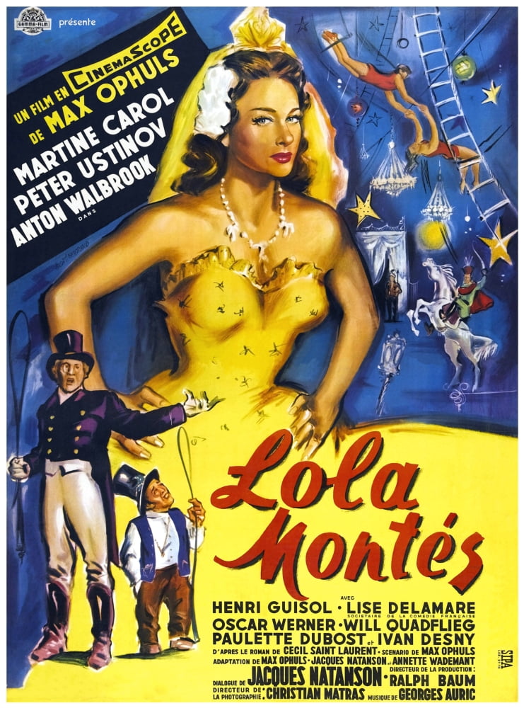 Lola Montes (The Sins Of Lola Montes) Canvas Art - (24 x 36)