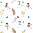 thumbnail image 1 of "Lola Polka Dot White, Lola Dutch fabric Michael Miller cotton fabric, Sold By The Quarter Yard", 1 of 3