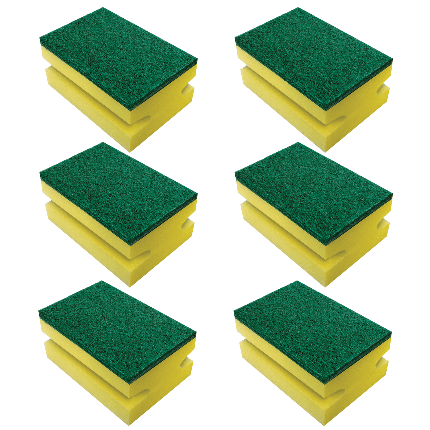Lola Products Heavy Duty Dual Purpose NonScratch Scouring Sponge