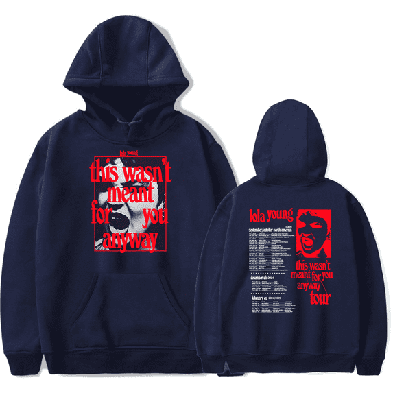 Lola Young 2024 Tour Merch Hoodies Women Men Long Sleeve Casual Sweatshirt Fashion Clothes