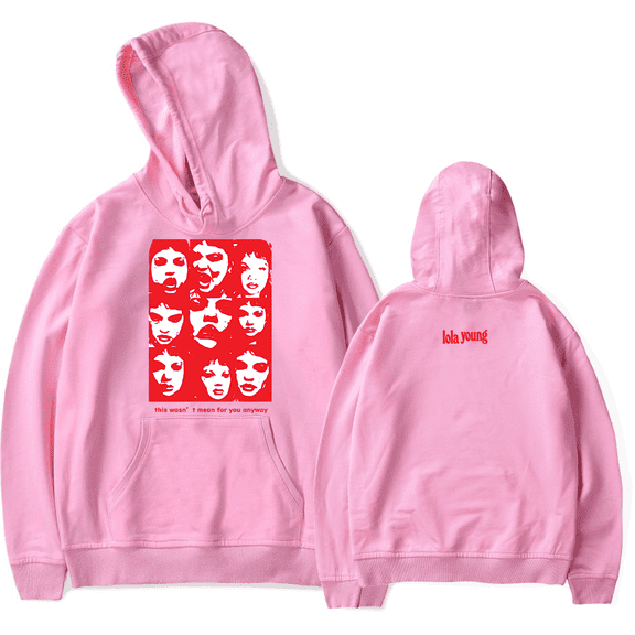 Lola Young Hoodies This Wasn't Meant For You Anyway Album Merch Women Men Long Sleeve Casual Sweatshirt Clothes
