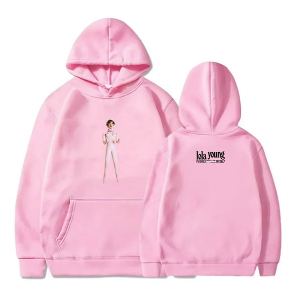 Lola Young I'm Only F Myself Merch Hoodies HipHop Streetwear Women Men Long Sleeve Sweatshirts