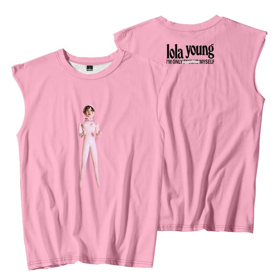 Lola Young I'm Only F Myself Merch Sleeveless T-Shirts Women Men HipHop Tank Tops