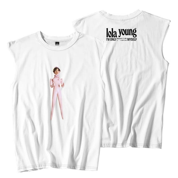 Lola Young I'm Only F Myself Merch Sleeveless T-Shirts Women Men HipHop Tank Tops