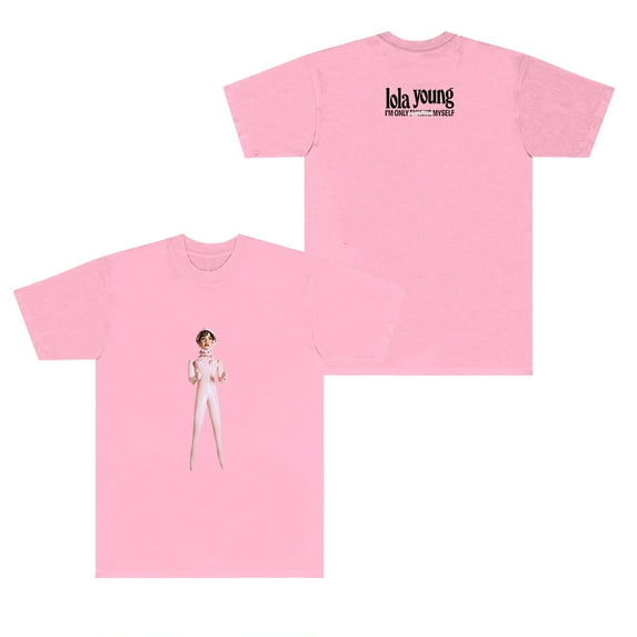 Lola Young I'm Only F Myself Merch T-Shirts HipHop Streetwear Women Men Short Sleeve Tee