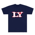 thumbnail image 1 of Lola Young LY Logo T-Shirts HipHop Streetwear Tops Women Men Crewneck Short Sleeve Tee, 1 of 6