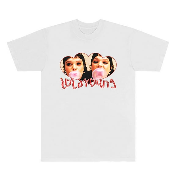 Lola Young Messy Raglan T-Shirts Streetwear Tops Women Men Crewneck Short Sleeve Tee