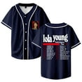 thumbnail image 1 of Lola Young North America Tour 2025 Merch Baseball Jersey Shirt V-Neck Women Men Short Sleeve Streetwear Clothes, 1 of 3