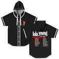 thumbnail image 1 of Lola Young North America Tour 2025 Merch Hooded Baseball Jersey Short Sleeve Shirt Women Men Crewneck Casual Tee, 1 of 3