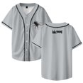 thumbnail image 1 of Lola Young Spiders Baseball Jersey Shirt V-Neck Women Men Short Sleeve Streetwear Clothes, 1 of 3