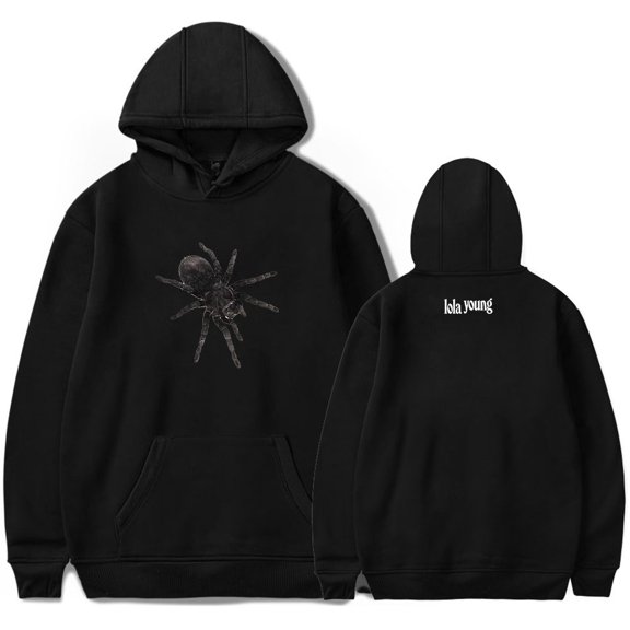 Lola Young Spiders Hoodie Women Men Hooded Sweatshirt Long Sleeve Streetwear Pullover Clothes