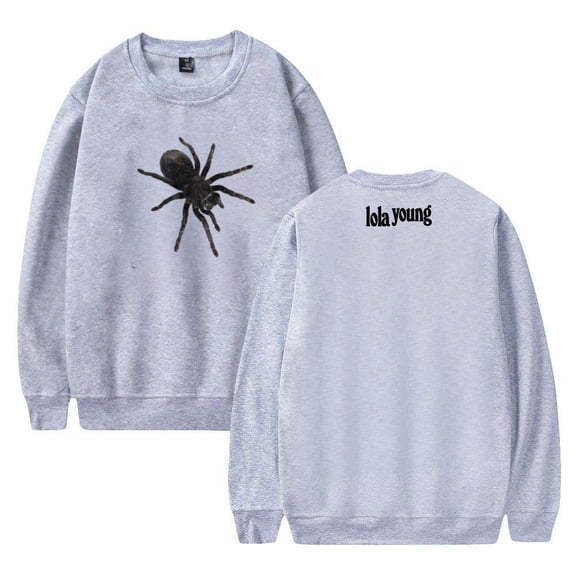 Lola Young Spiders Sweatshirt Women Men Casual Crewneck Long Sleeve Pullover Clothes