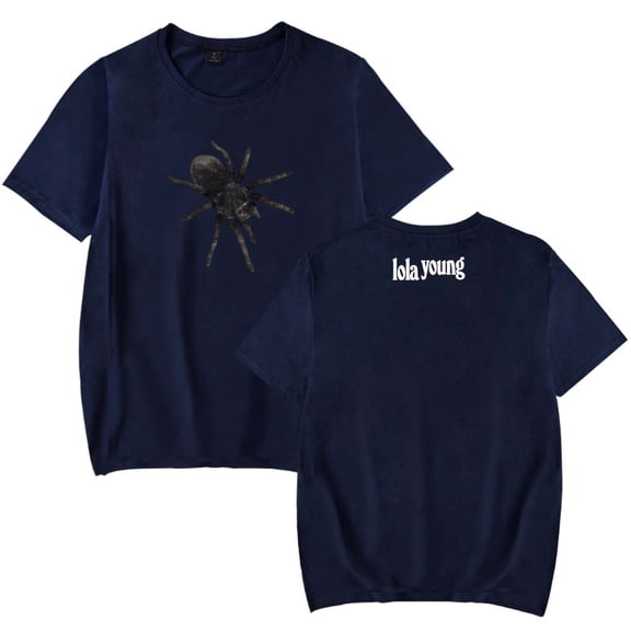 Lola Young Spiders T-Shirt Women Men Casual Crewneck Short Sleeve Fashion Tee