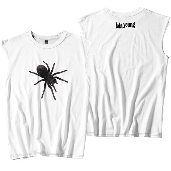 Lola Young Spiders Tank Tops Sleeveless T-Shirt port Vest Women Men Casual Outdoor Sportwear