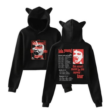Lola Young This Wasn't Meant For You Anyway Tour Short Hoodies Hip Hop Sweatshirts