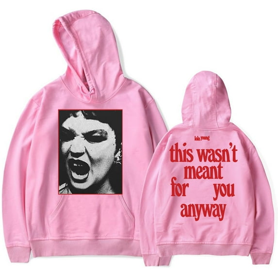 Lola Young Tour 2025 Hooded Drawstring Pocket Sweatshirt Men/women concert Pullover