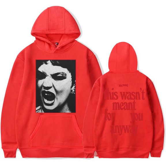 Lola Young Tour 2025  Hooded Drawstring Pocket Sweatshirt Men/women concert Pullover