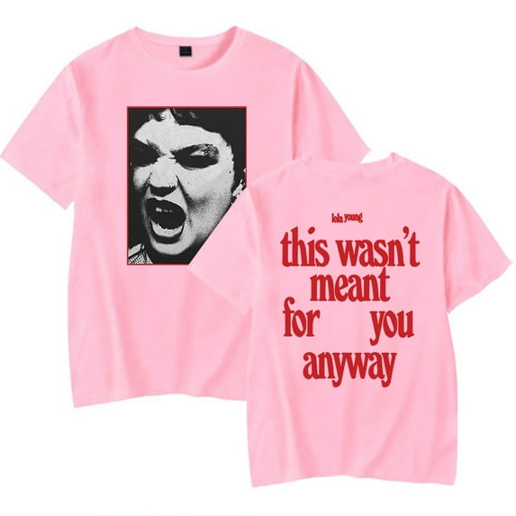 Lola Young Tour 2025 Tshirt Women Men Summer Casual Fashion O-neck Short Sleeve Tee